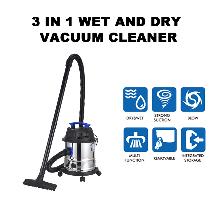 E-Clean Factory Bagged Industrial Steam Cleaners Wet and Dry Vacuum Cleaner