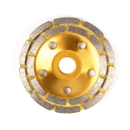 Herramientas de pulido de hormigón de piedra abrasiva de rueda de copa de pulido de diamante
